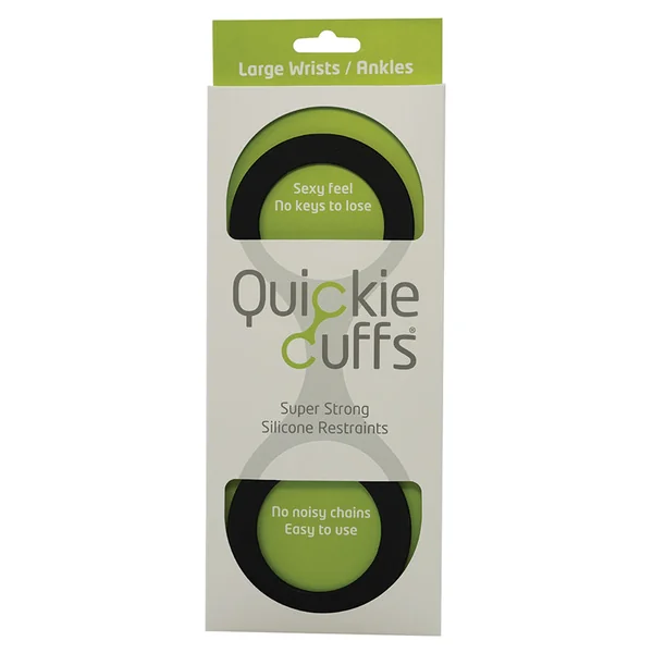 Quickie Cuffs Large - Black