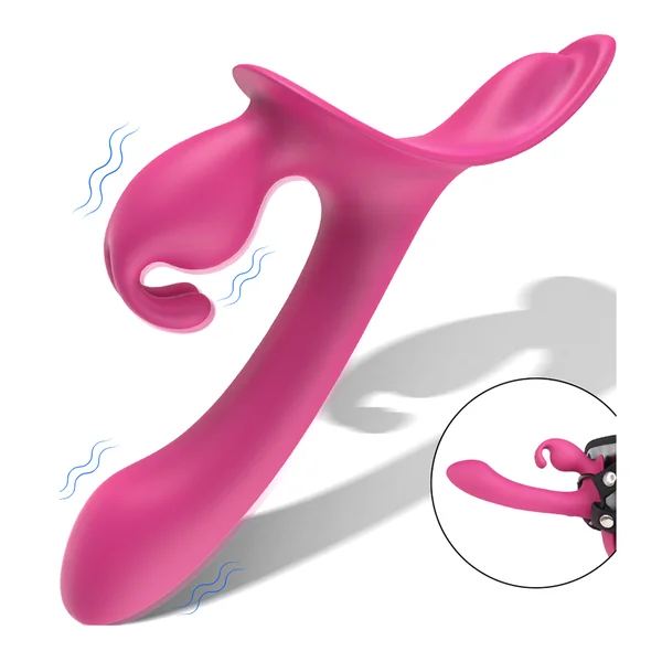 Rabbit Couples Vibrator-Red