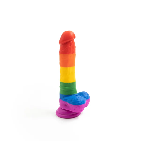 Rainbow-color Dildo