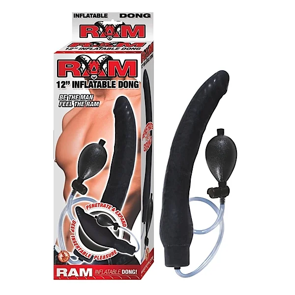 RAM 12IN INFLATABLE DONG BLACK