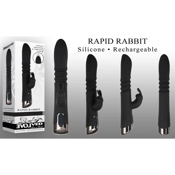 Rapid Rabbit Thrusting Vibrator by Evolved