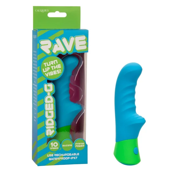 Rave Ridged G Spot Vibrator by Cal Exotics