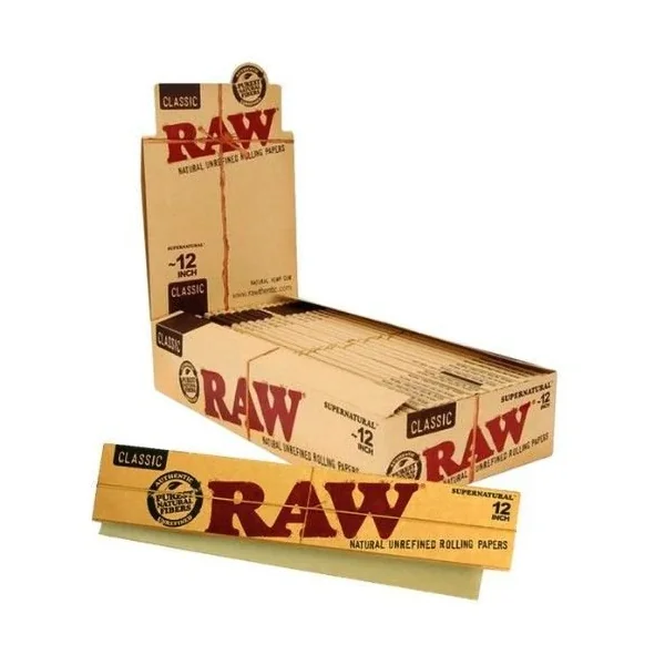 Raw 12in Supernatural Papers Long 20ct