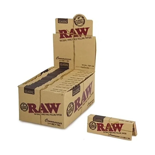 Raw Classic 1 1/4 Connoisseur Paper