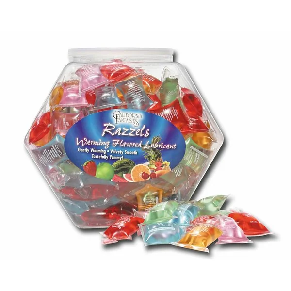 RAZZELS ASSORTED PILLOW PAK FISHBOWL 100pc
