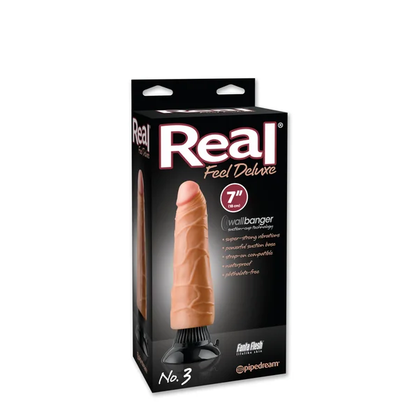 REAL FEEL DELUXE #3 FLESH 7IN