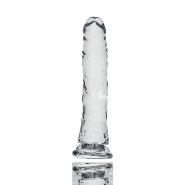 Real Rock Slim Crystal Clear Dildo