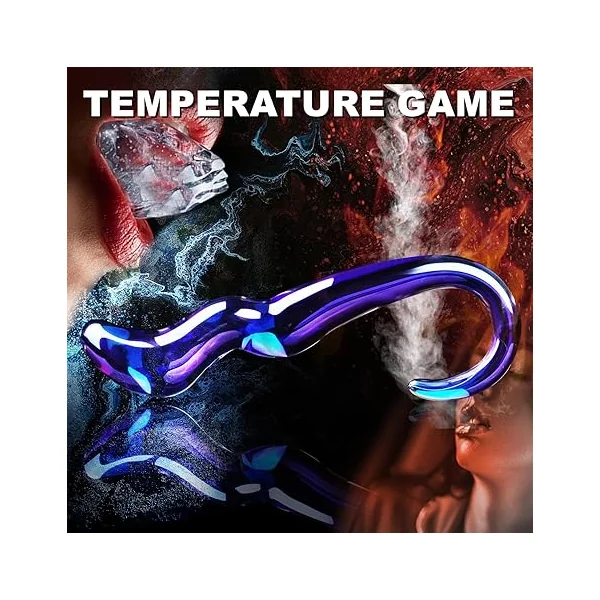 Realistic Glass Dildo Butt Plug - Fantasy Animal Dildos Crystal Vagina Anal Sex Toy