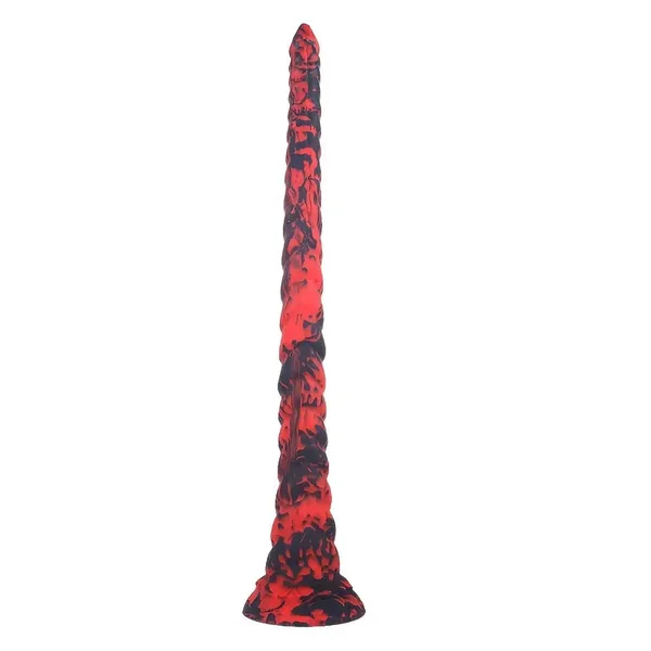 Realistic Long Anal Plug Silicone Snake-Shaped G-Spot Stimulator