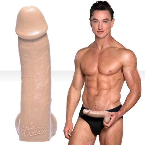 Realistic-Dildo-Cade-Maddox-Fleshlight-Toy-FleshJack-Woman-Gay-Man-Sex-Real-23cm