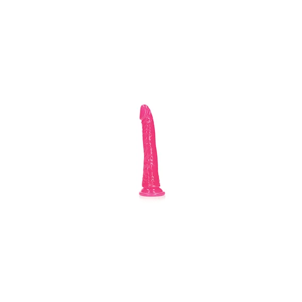RealRock Glow in the Dark 7 Inch Slim Dildo