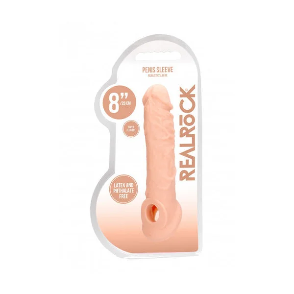 Realrock Realistic Penis Extension 8" by Shots