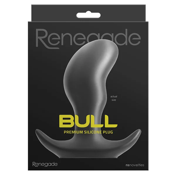 Renegade Bull Large Plug - Black