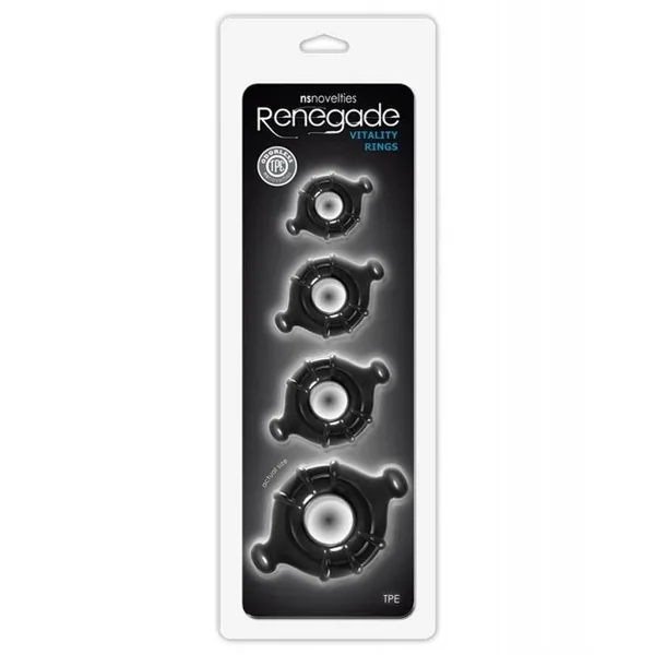 Renegade Vitality Rings – Black