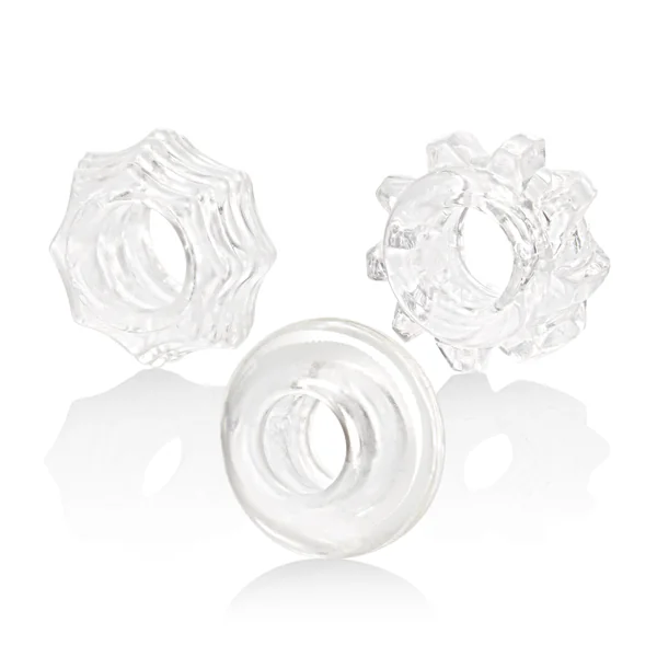 Reversible Ring Set - Clear