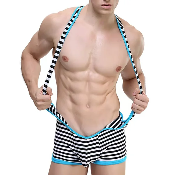 RFE – Singlet Open Butt – Blue/Black