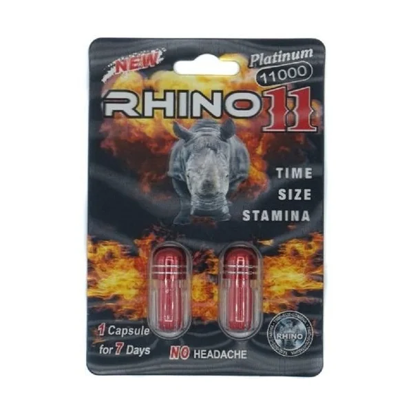 Rhino 11 Sex Enhancement Display