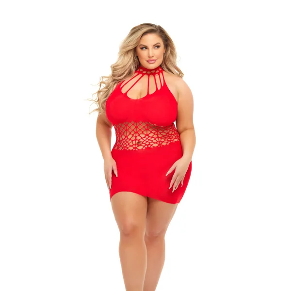 Rich B Phase Dress - Queen Size - Red