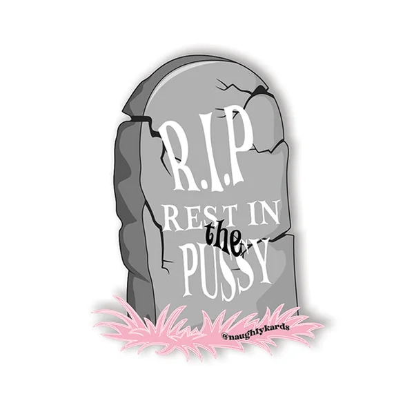 R.i.p Sticker - Pack Of 3