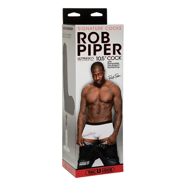 Rob Piper Cock w/Balls & Suction Cup – Chocolate