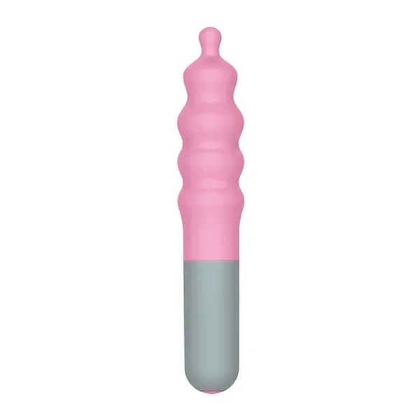 Rock Candy Bubble Gusher Stimulator – Pink/Grey