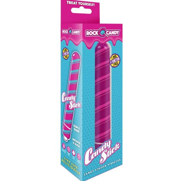 Rock Candy Stick Vibrating Bullet 5.5" by Hustler