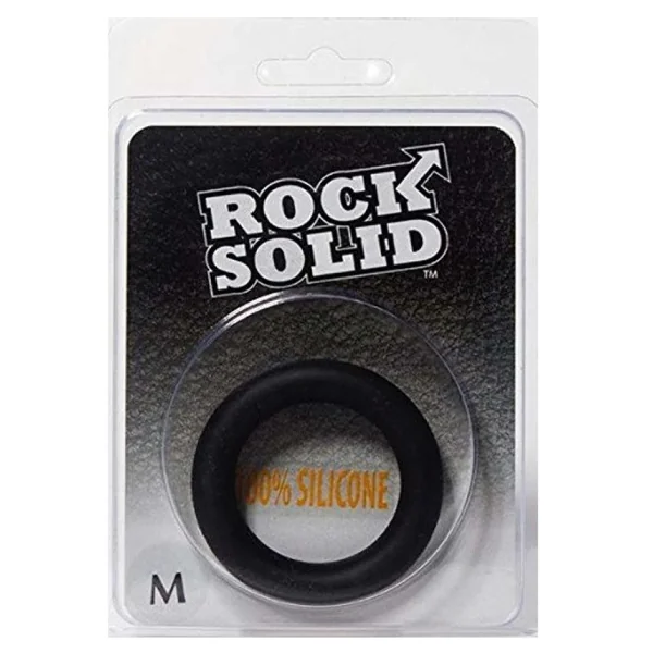ROCK SOLID COLLAR MEDIUM BLACK