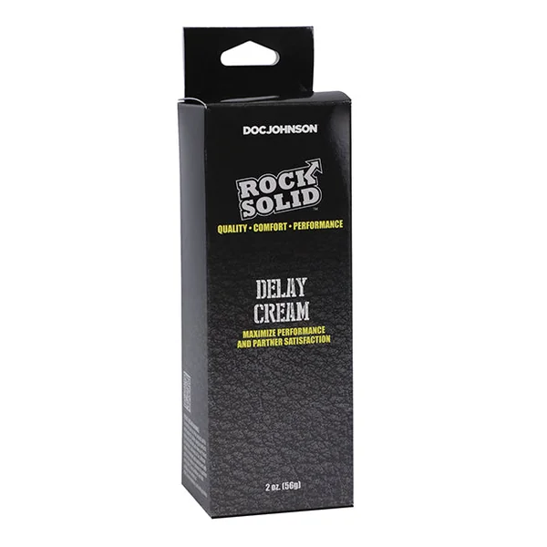 Rock Solid Delay Cream - 2 Oz