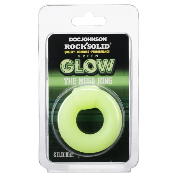 ROCK SOLID MEGA RING GREEN GLOW