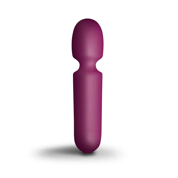Rocks Off – Sugar Boo Playful Passion Pleasure Mini Wand Vibrator | Burgundy