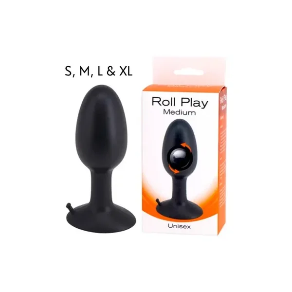 Roll Play Ben Wa Butt Plug