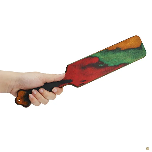 Roomfun Luxury BDSM Colour Wooden Square Spanking Paddle
