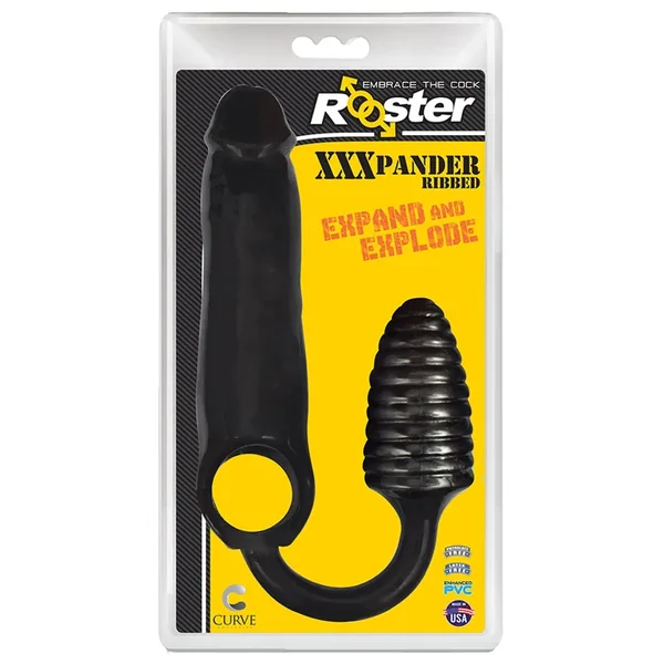 Rooster XXXPANDER Ribbed – Black