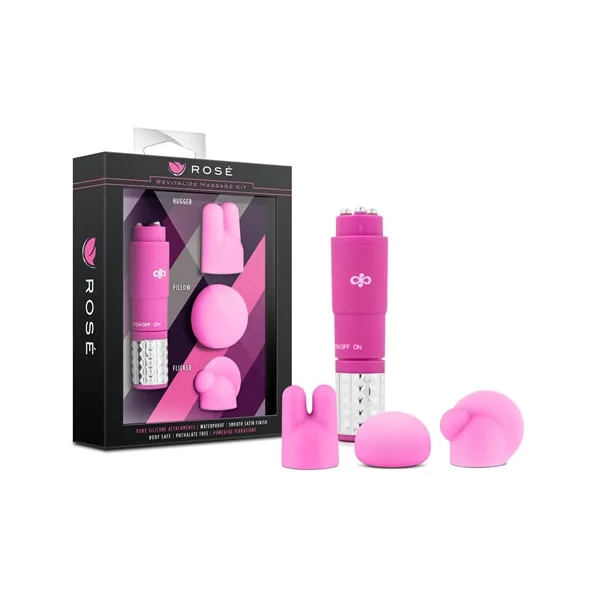 Rose Revitalize Massage Kit - Pink