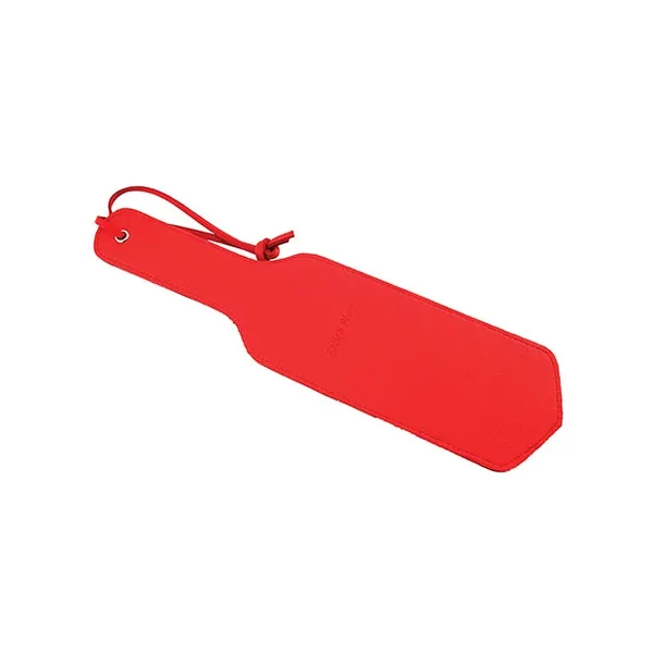 Rouge Fetish Play Vegan Leather Paddle – Red