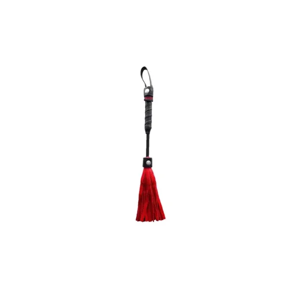 Rouge Mini Flogger, 10 Inch, Red