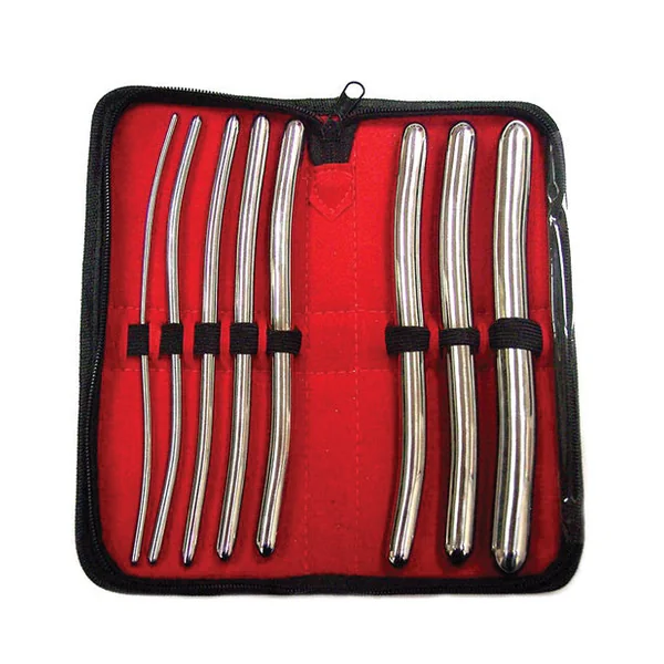 Rouge Stainless Steel Hegar 8 Pc Dilator Set