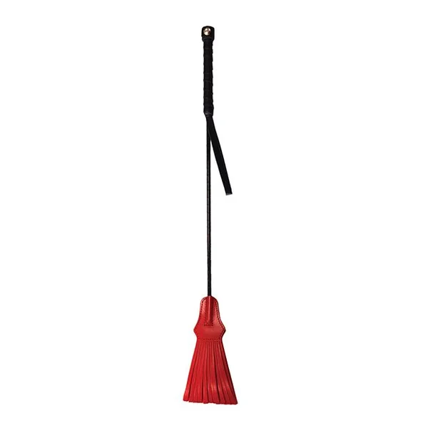 Rouge Tasselled Riding Crop