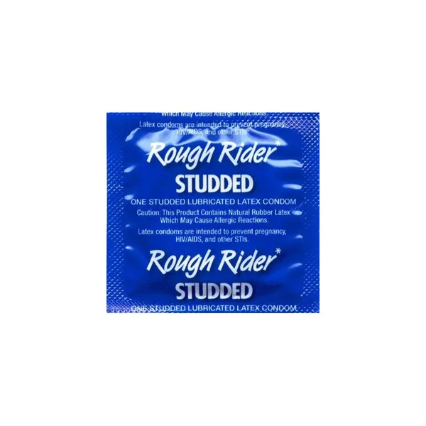 Rough Rider – Studded Condom – Single