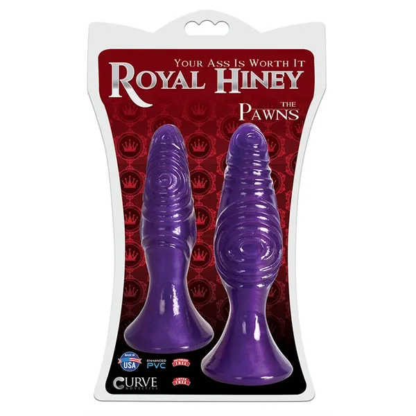 Royal Hiney – The Pawns (Red package insert) – Purple