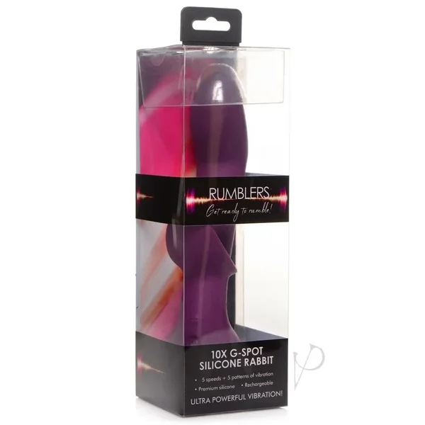 Rumblers Silicone G-spot Vibrator Purple