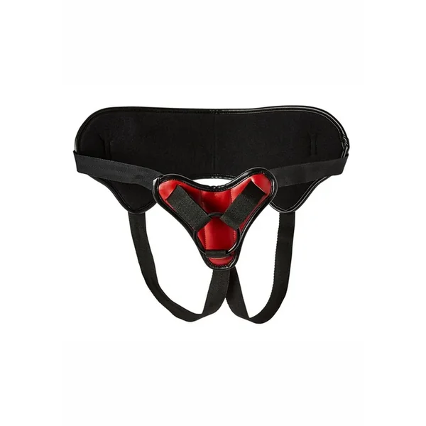 Saffron Strap-On Harness – Red/Black