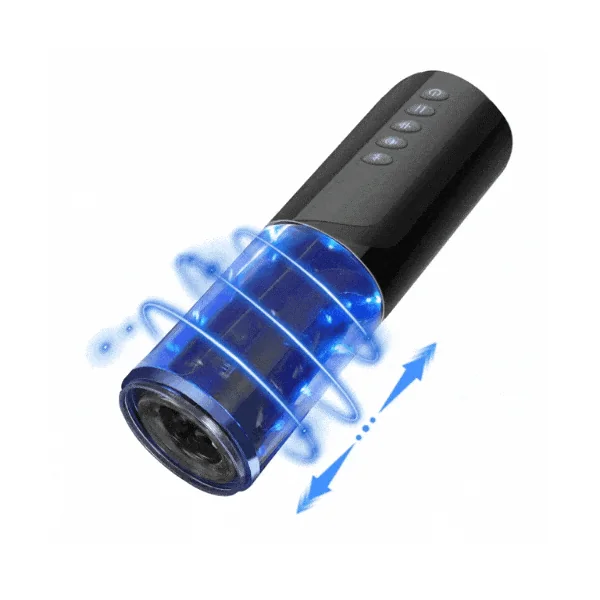 Samurai 2.0-Automatic Telescopic And Rotating Masturbator