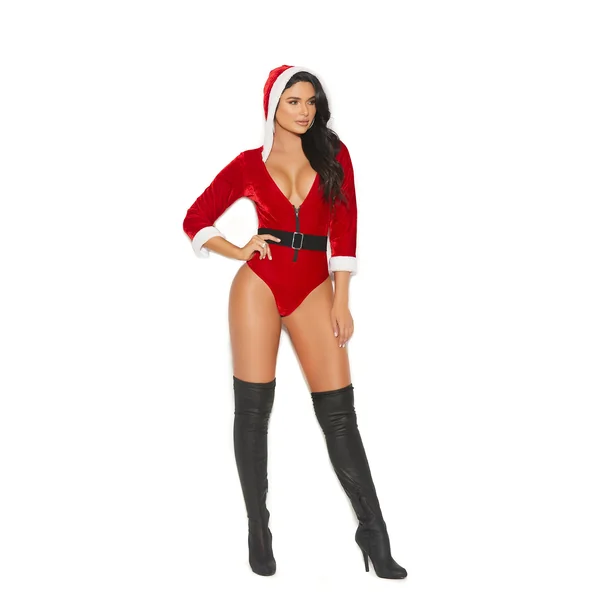 Santa's Tease - Small - Red