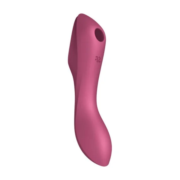 Satisfyer Curvy Trinity 3 G-spot and clitoral nipple stimulation Air Pulse Vibrator