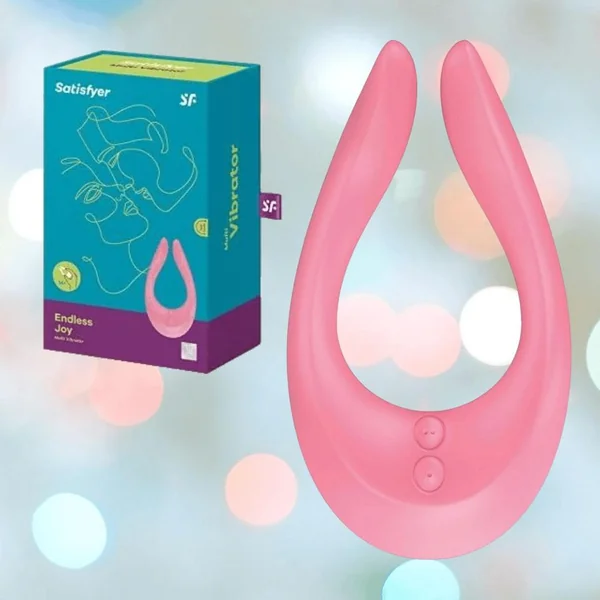Satisfyer Endless Joy Vibrator for Couples - Pink
