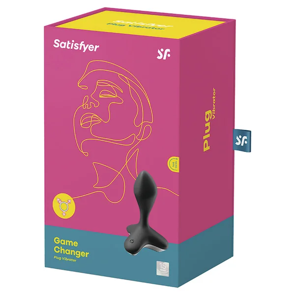 Satisfyer Game Changer Plug Vibrator - Black