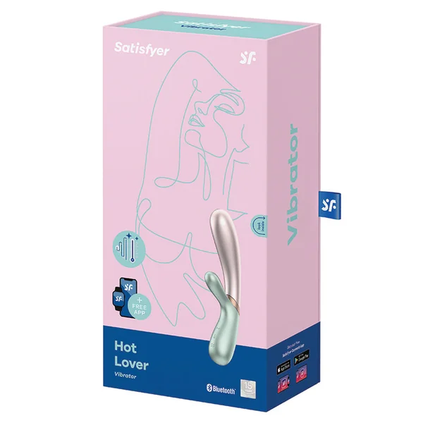 Satisfyer Hot Lover Connect App Vibrator - Green