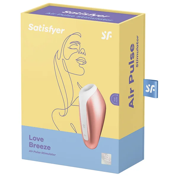 Satisfyer Love Breeze Air Pulse Stimulator - Copper