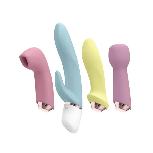 Satisfyer Marvelous Four Air Pulse & Vibe Interchangeable Set
